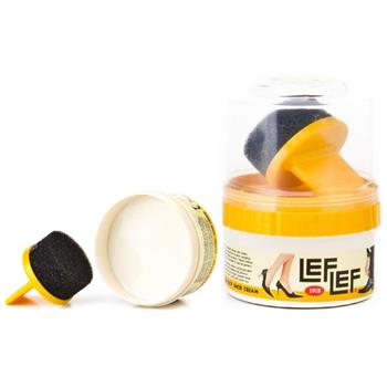 Nuri Leflef Pratik Cilalı Krem Ayakkabı Bakım Boyası 50 ml