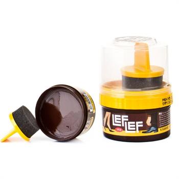 Nuri Leflef Pratik Cilalı Krem Ayakkabı Bakım Boyası 50 ml