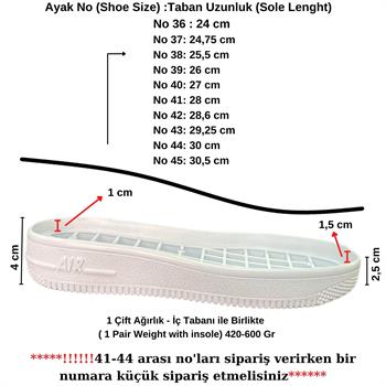 Örgü Ayakkabı Tabanı AİR Taban 191