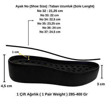 Örgü Ayakkabı Tabanı Çocuk Taban 193