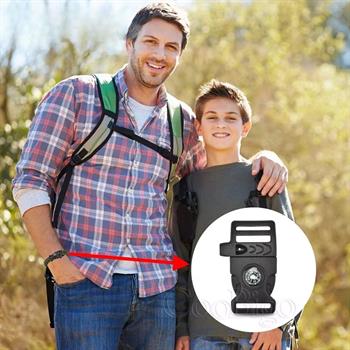 Paracord Bileklik İçin Pusulalı Klips, Ateş Başlatıcılı, Düdüklü, 1 Adet, TURUNCU