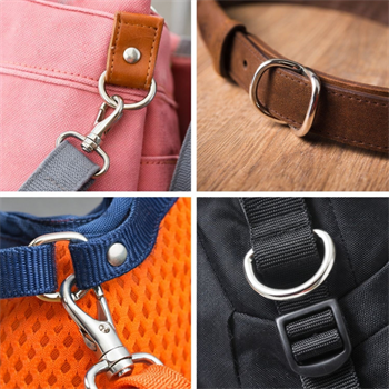 Premium D Halka, KoyuNikel-10 Adet, Metal Çanta Halkası, Deri Hobi Aksesuar 