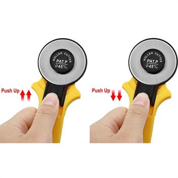 Rulet Bıçak - Deri, Kumaş, Kağıt vb. Kesilebilir