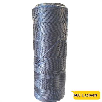 Mumlu İp 1,0 mm-100 mt Mumlu İplik Takı Deri Hobi Saraç İpliği Çanta İpi