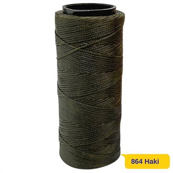 Mumlu İp 1,0 mm-100 mt Mumlu İplik Takı Deri Hobi Saraç İpliği Çanta İpi
