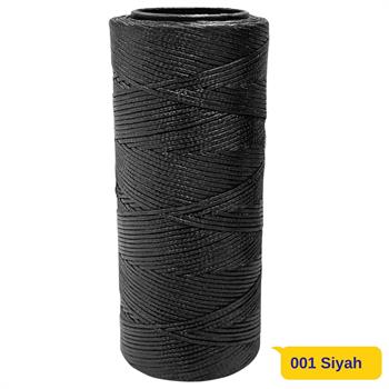 Mumlu İp 1,0 mm-100 mt Mumlu İplik Takı Deri Hobi Saraç İpliği Çanta İpi