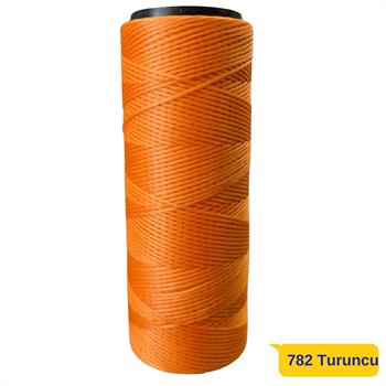 Mumlu İp 1,0 mm-100 mt Mumlu İplik Takı Deri Hobi Saraç İpliği Çanta İpi