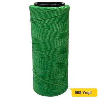 Mumlu İp 1,0 mm-100 mt Mumlu İplik Takı Deri Hobi Saraç İpliği Çanta İpi