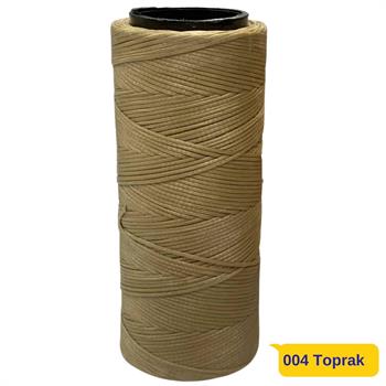 Mumlu İp 1,0 mm-100 mt Mumlu İplik Takı Deri Hobi Saraç İpliği Çanta İpi