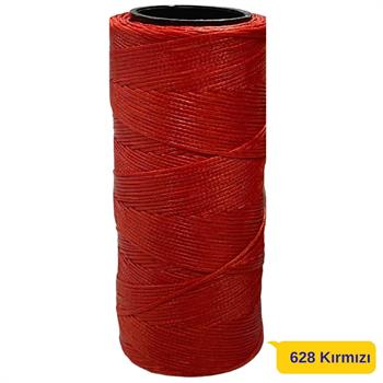 Mumlu İp 1,0 mm-100 mt Mumlu İplik Takı Deri Hobi Saraç İpliği Çanta İpi