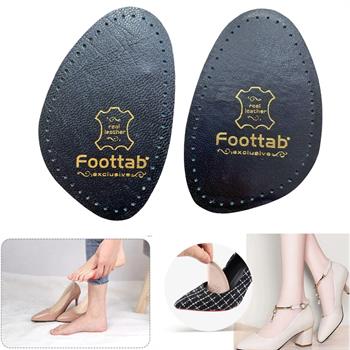 Siyah Ayakkabı Küçültme Pedi, Deri, Yüksek Topuklu Stiletto Ayakkabı Kaydırmaz Tabanlığı, 1 Çift