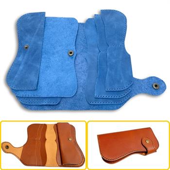 Sofia Kadın Hakiki Deri Cüzdan Kendin Yap Seti, Diy Parça Deri Hobi Kit