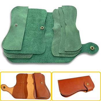 Sofia Kadın Hakiki Deri Cüzdan Kendin Yap Seti, Diy Parça Deri Hobi Kit