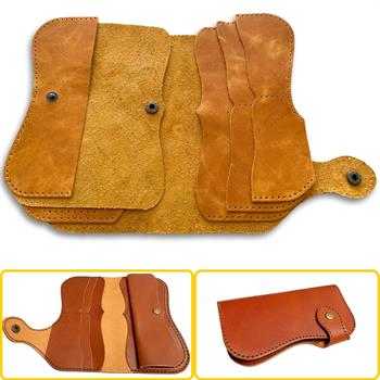 Sofia Kadın Hakiki Deri Cüzdan Kendin Yap Seti, Diy Parça Deri Hobi Kit
