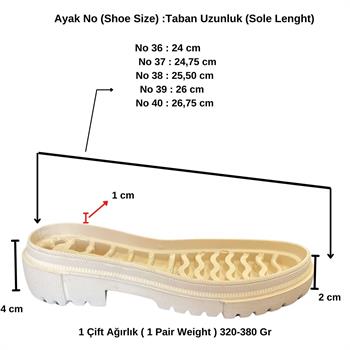 T206 Örgü Ayakkabı Tabanı, Hobi Örgü Taban