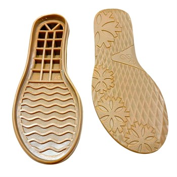 T228 Bodrum Sandalet & Terlik Tabanı, Meşin Deri İç Şilteli, 1 Çift