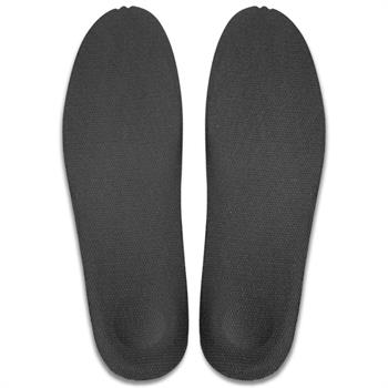 Tam Ortopedik Darbe Emici Spor İç Tabanlık, Koşu, Yürüyüş ve İş İçin Rahat Ayakkabı Tabanı, Siyah