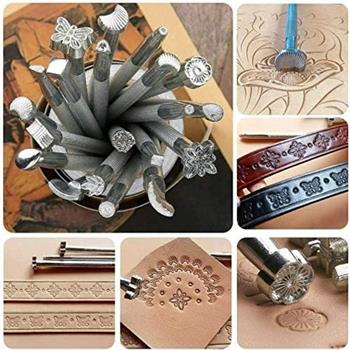 UNCR-01 Craft, Şekilli Deri Baskı Stamp, Deri Hobi Craft Deri Damgalama El Aletleri