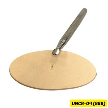 UNCR-04 Craft, Şekilli Deri Baskı Stamp, Deri Hobi Craft Deri Damgalama El Aletleri