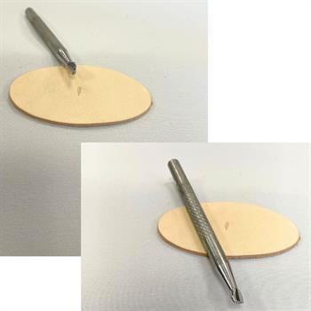 UNCR-04 Craft, Şekilli Deri Baskı Stamp, Deri Hobi Craft Deri Damgalama El Aletleri