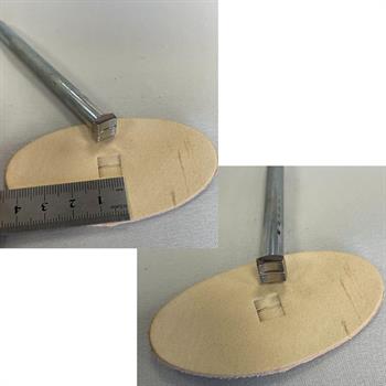 UNCR-12 Craft, Şekilli Deri Baskı Stamp, Deri Hobi Craft Deri Damgalama El Aletleri