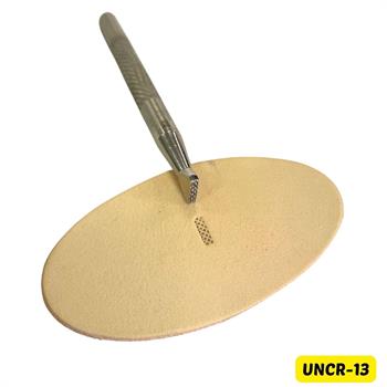 UNCR-13 Craft, Şekilli Deri Baskı Stamp, Deri Hobi Craft Deri Damgalama El Aletleri