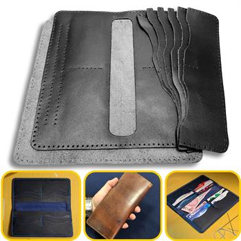 Üsküdar Telefon Kılıflı Hakiki Deri Cüzdan Kendin Yap Seti, Diy Parça Deri Hobi Kit