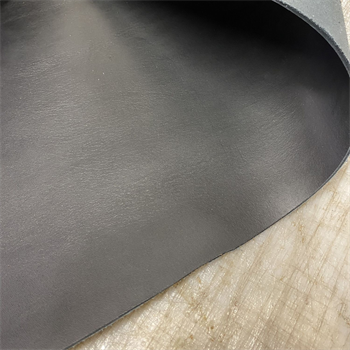 Vaketa Siyah Deri 2.4-2.6 mm, Deri Hobi Uğraşı İçin Parlak Hakiki Parça Deri 