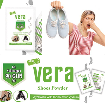 Vera Ayak Kokusu Giderici Ayakkabı Içi Koku Önleyici 5 Paketx10gr