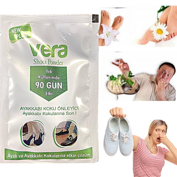 Vera Ayak Kokusu Giderici Ayakkabı Içi Koku Önleyici 1 Paket-10gr