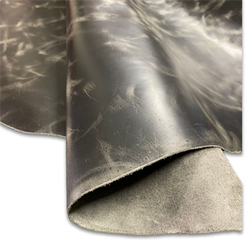 Verona Crazy Deri Gri 1.4-1.6 mm, Deri Hobi Uğraşı İçin Parlak Hakiki Parça Deri 