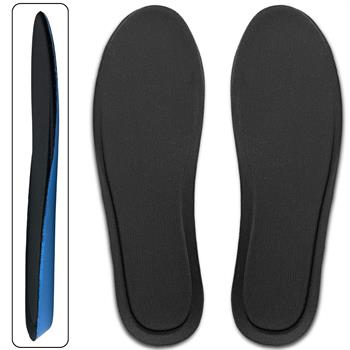 Visco Konfor Ortopedik Ayakkabı Tabanlık, Memory Foam Yumuşak Spor Ayakkabı Tabanı Insole, Siyah