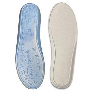 Visco Konfor Ortopedik Ayakkabı Tabanlık, Memory Foam Yumuşak Spor  Ayakkabı Tabanı Insole, Gri