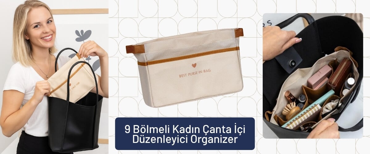 Kadın Çanta Organizer