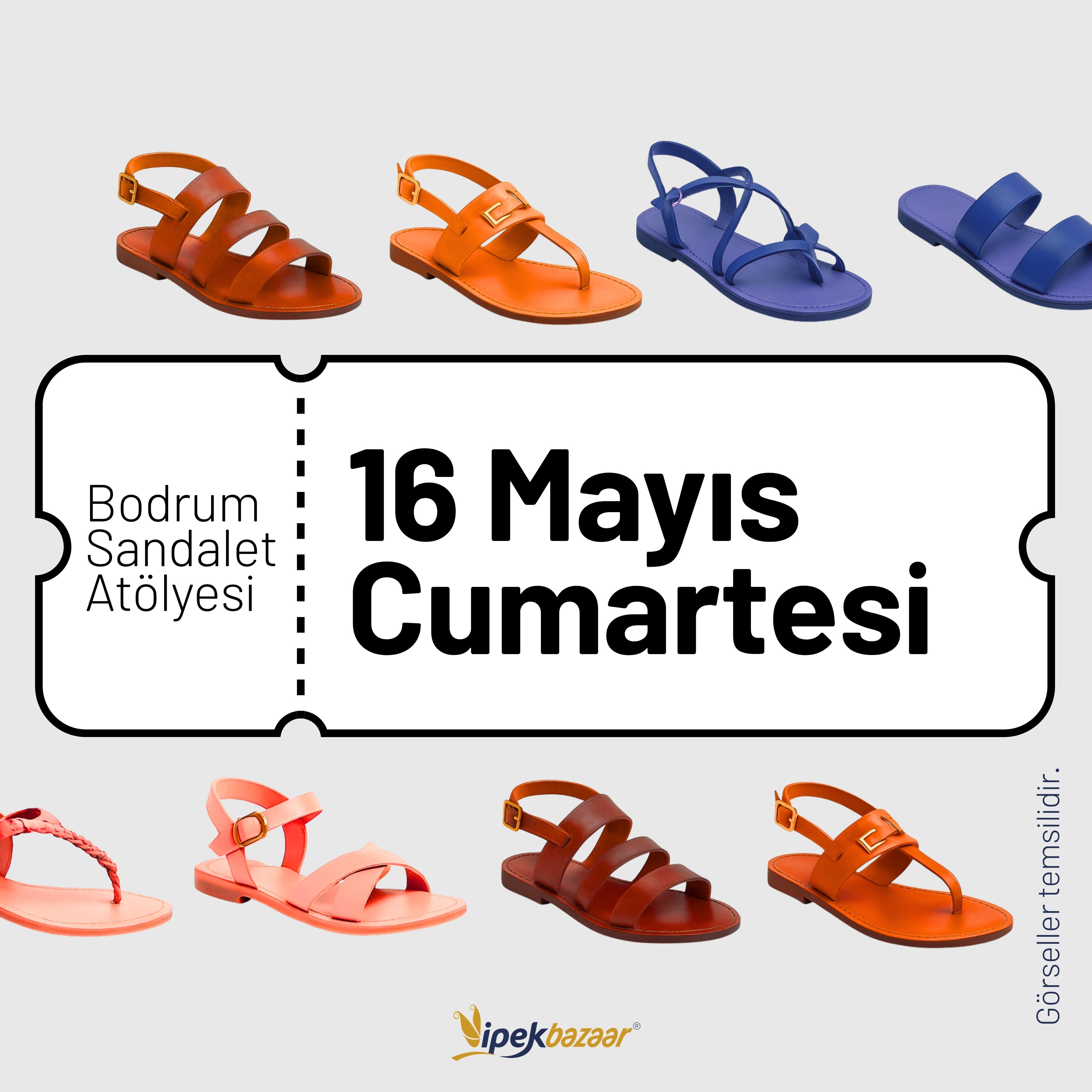 Bodrum Sandalet Atölyesi - 16 Mayıs Cumartesi