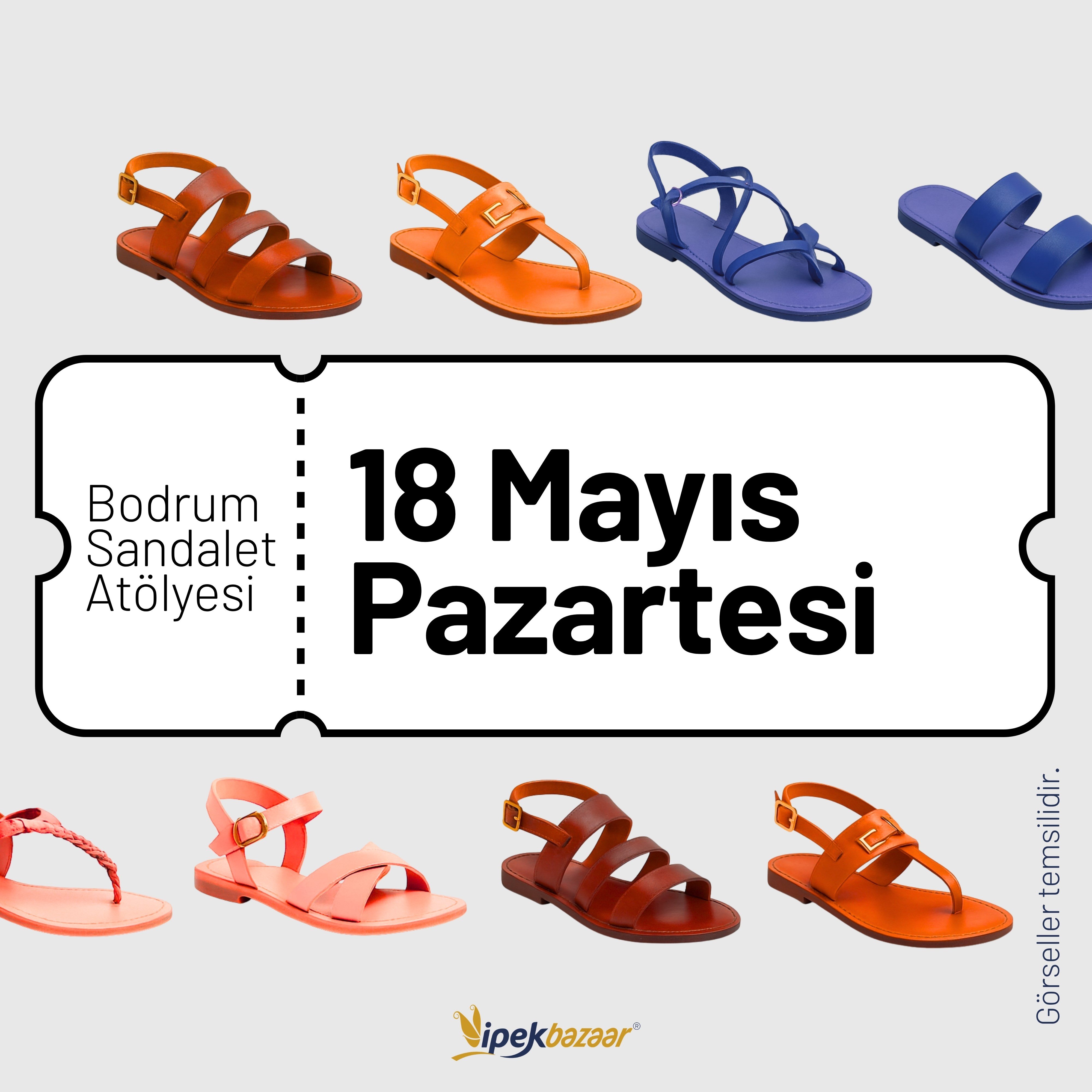 Bodrum Sandalet Atölyesi - 18 Mayıs Pazartesi