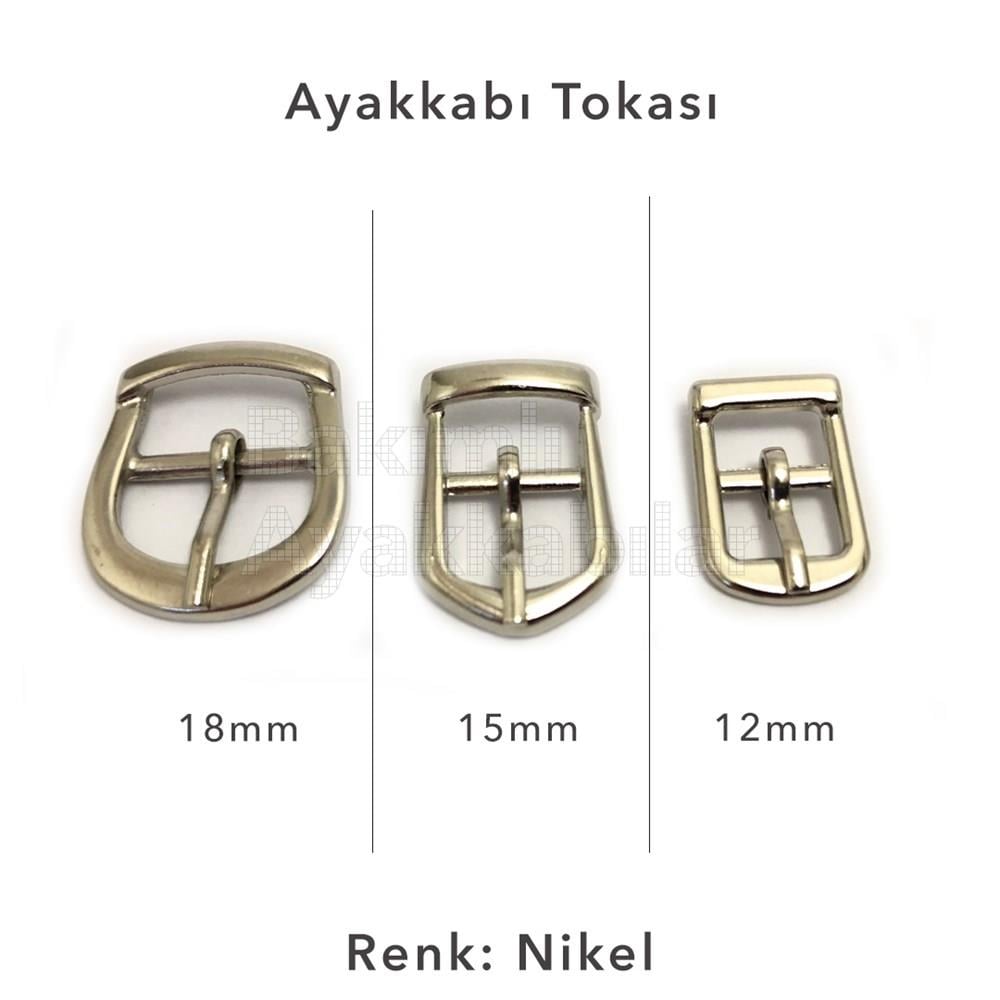 Foottab Ayakkabı Tokası Nikel