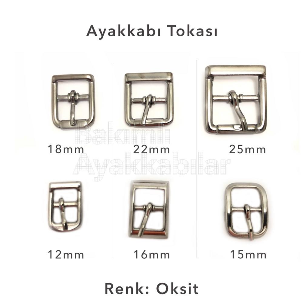 Foottab Ayakkabı Tokası Oksit