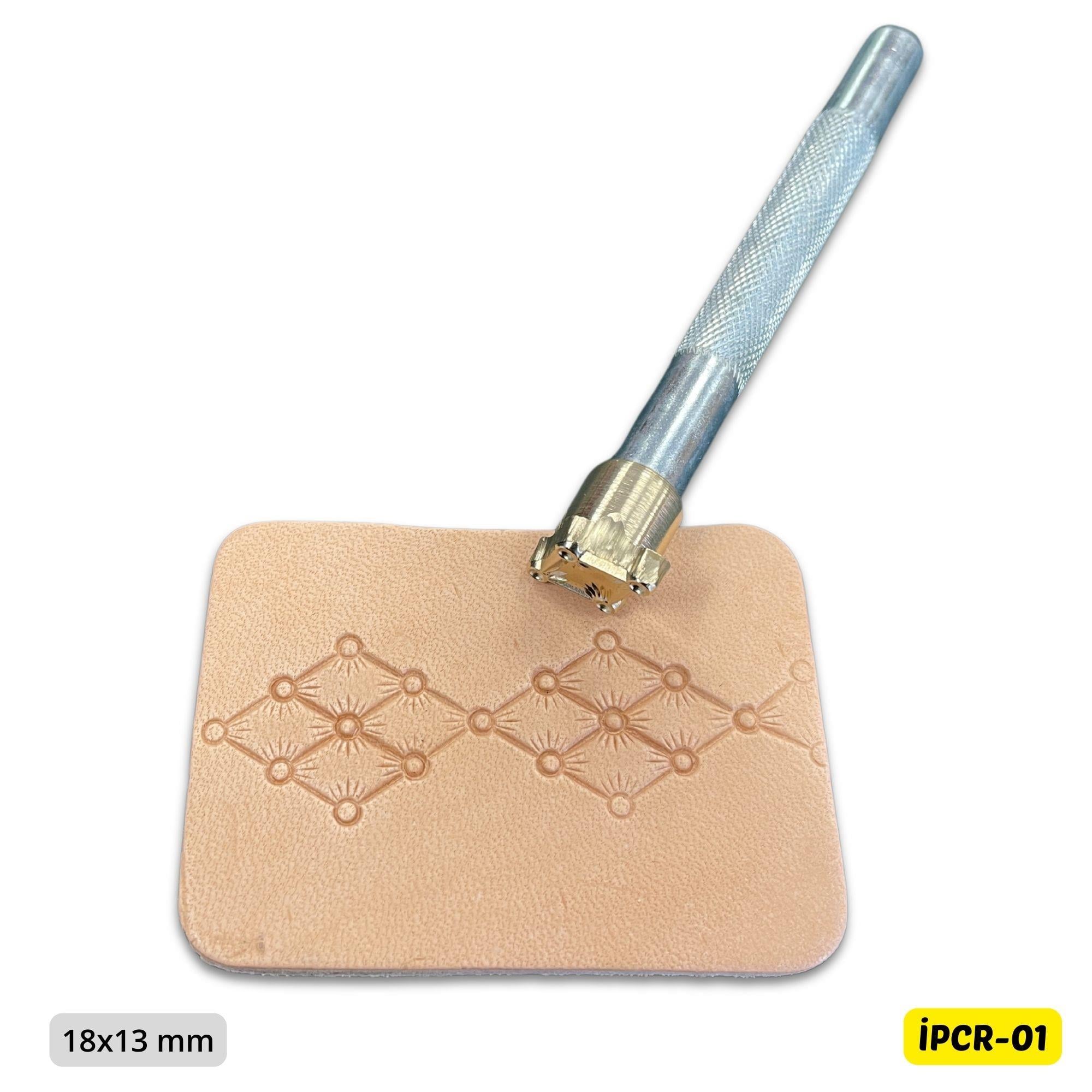 İPCR-01 Craft, Şekilli Deri Baskı Stamp, Deri Hobi Craft Deri Damgalama El Aletleri