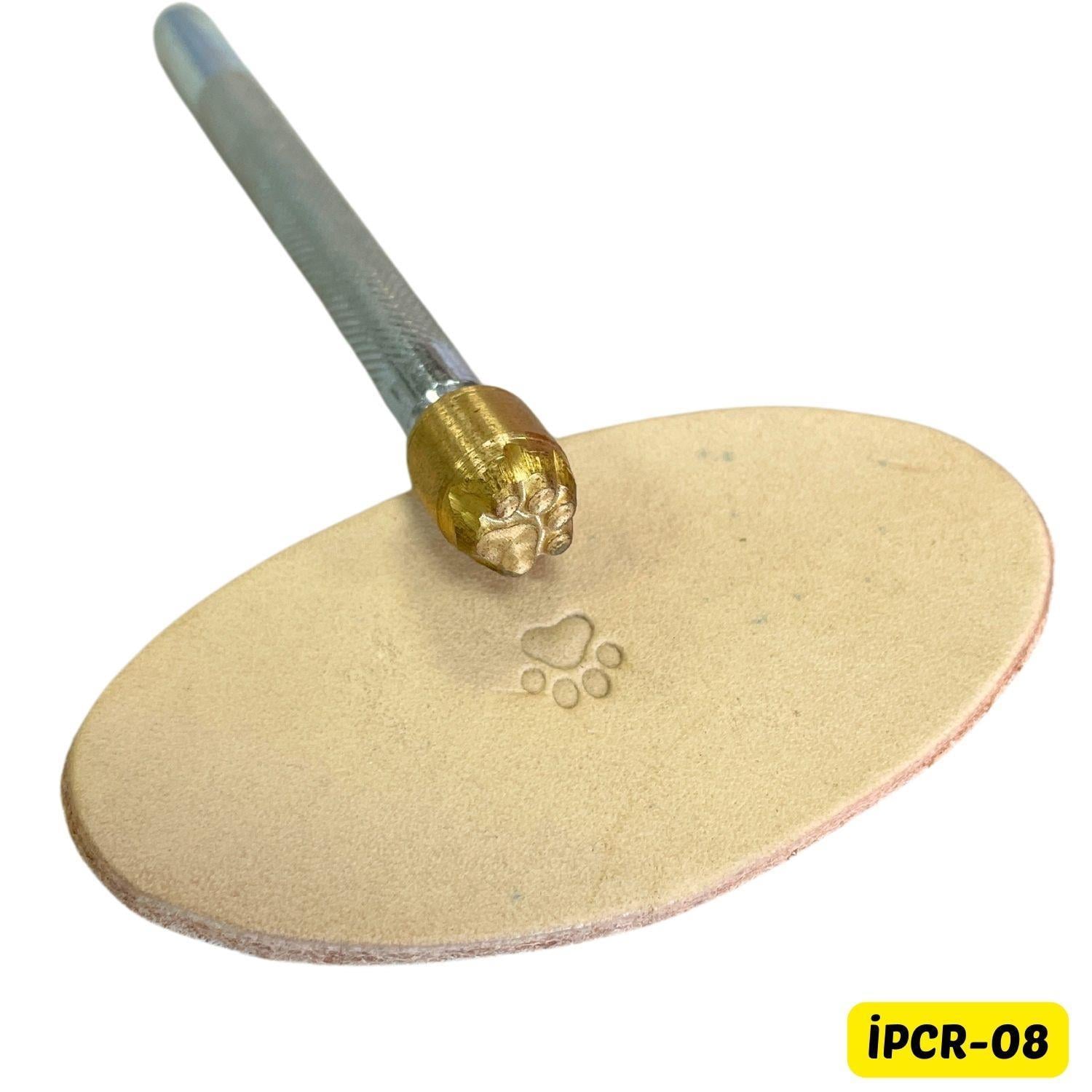 İPCR-08 Craft, Şekilli Deri Baskı Stamp, Deri Hobi Craft Deri Damgalama El Aletleri