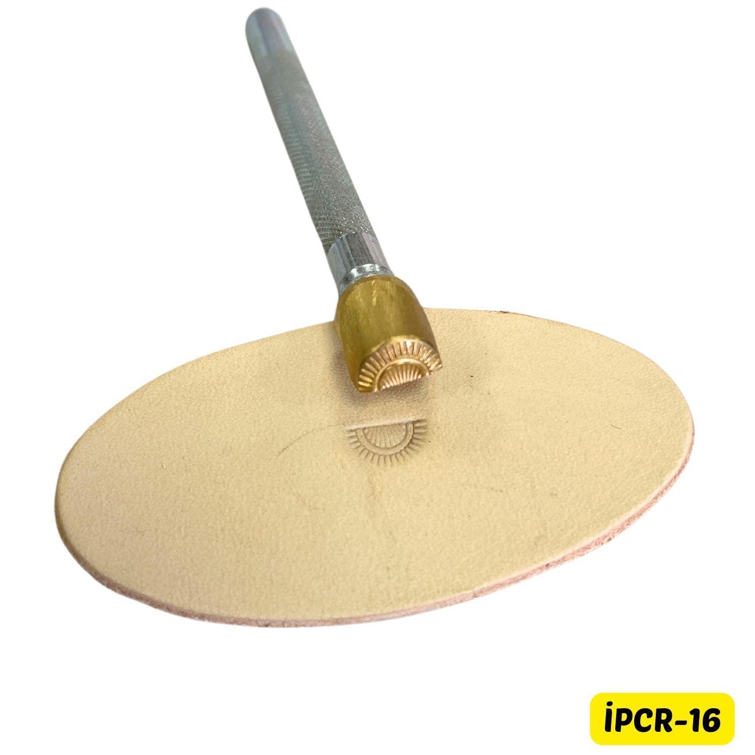 IPCR-16 Craft, Şekilli Deri Baskı Stamp, Deri Hobi Craft Deri Damgalama El Aletleri