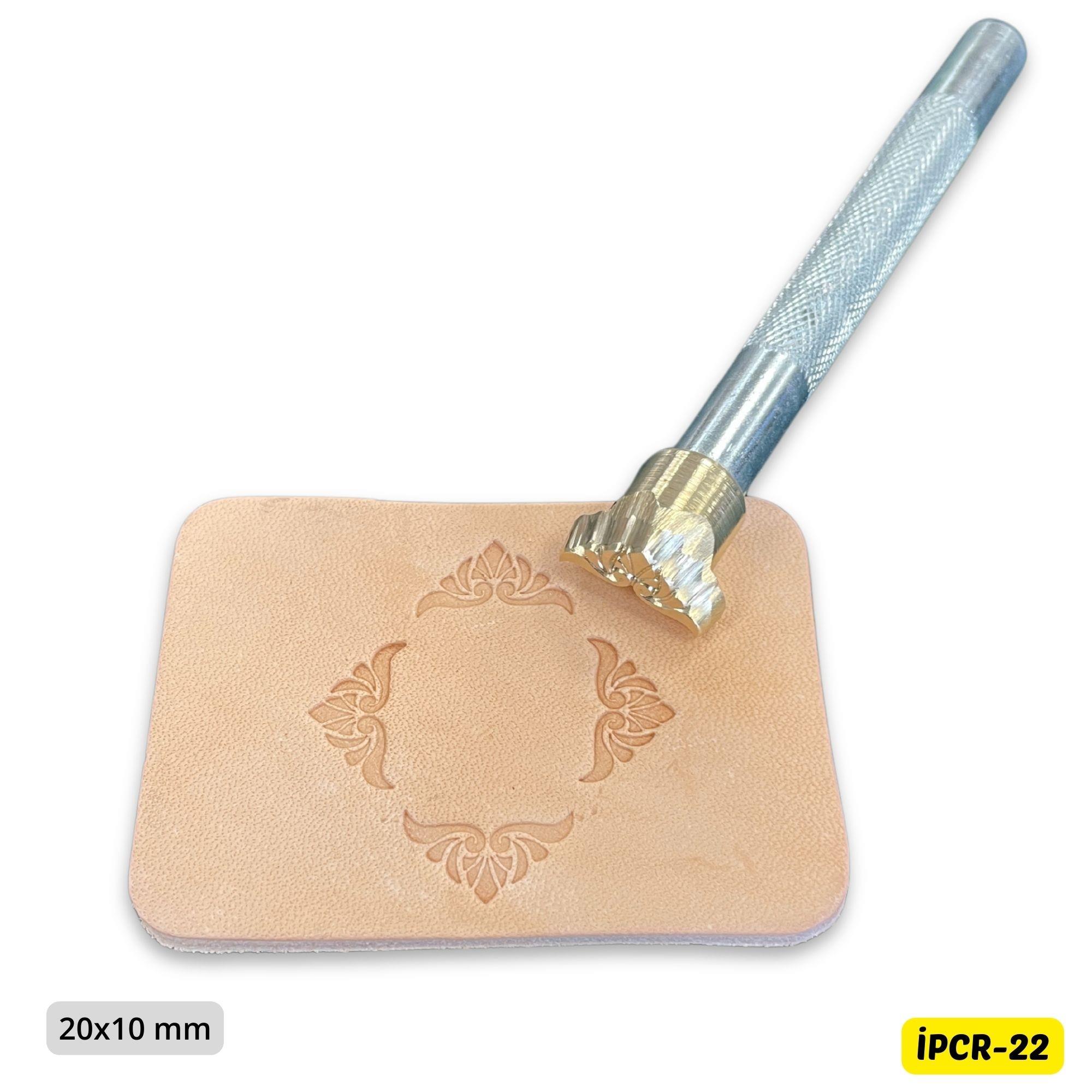 IPCR-22 Craft, Şekilli Deri Baskı Stamp, Deri Hobi El Aleti