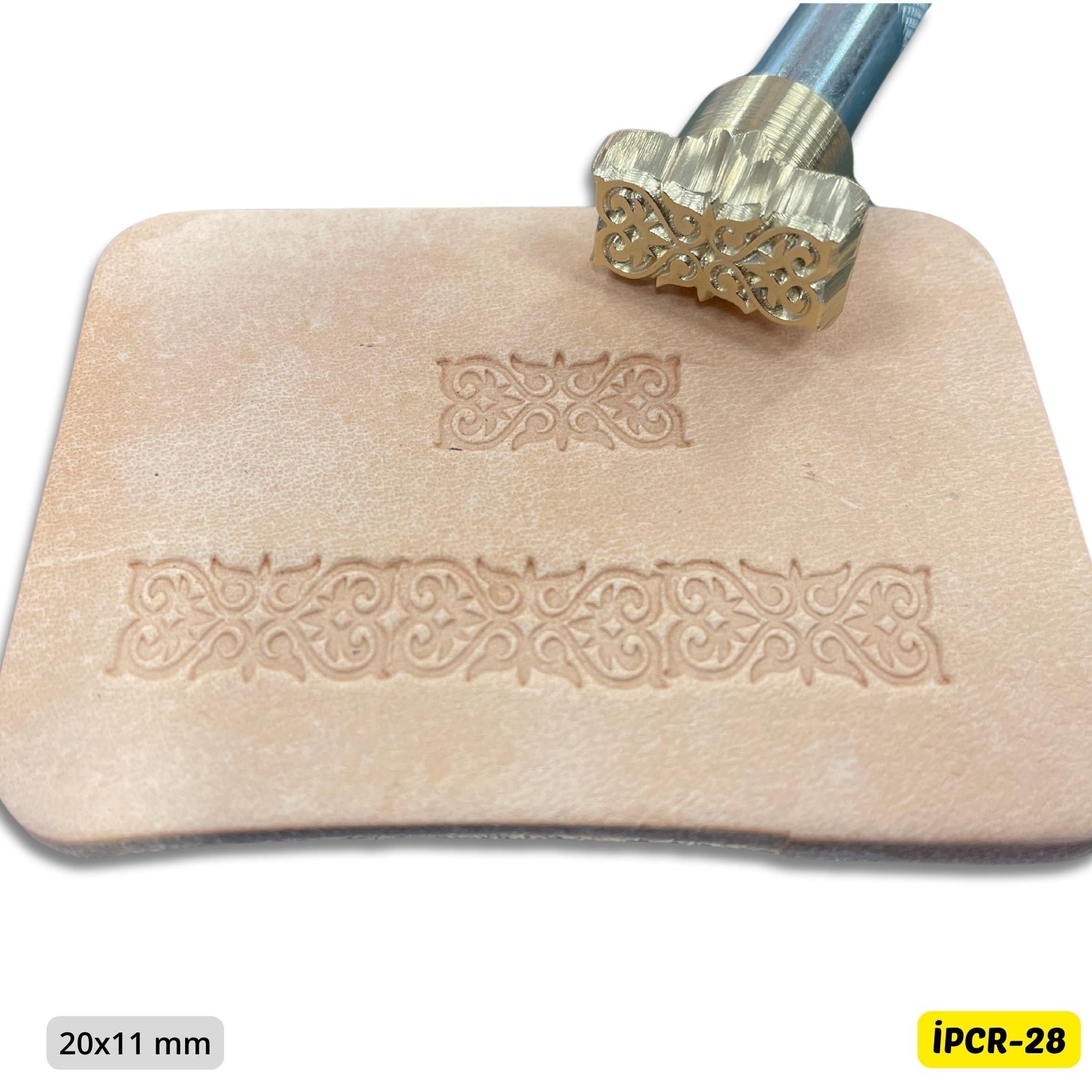 IPCR-28 Craft, Şekilli Deri Baskı Stamp, Deri Hobi El Aleti
