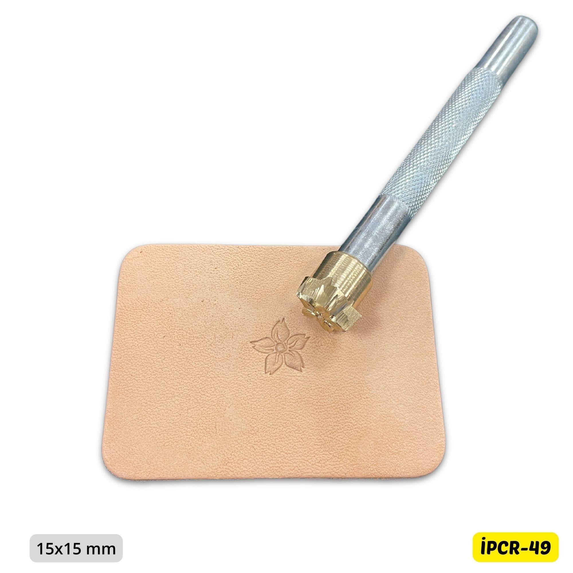 IPCR-49 Craft, Şekilli Deri Baskı Stamp, Deri Hobi El Aleti