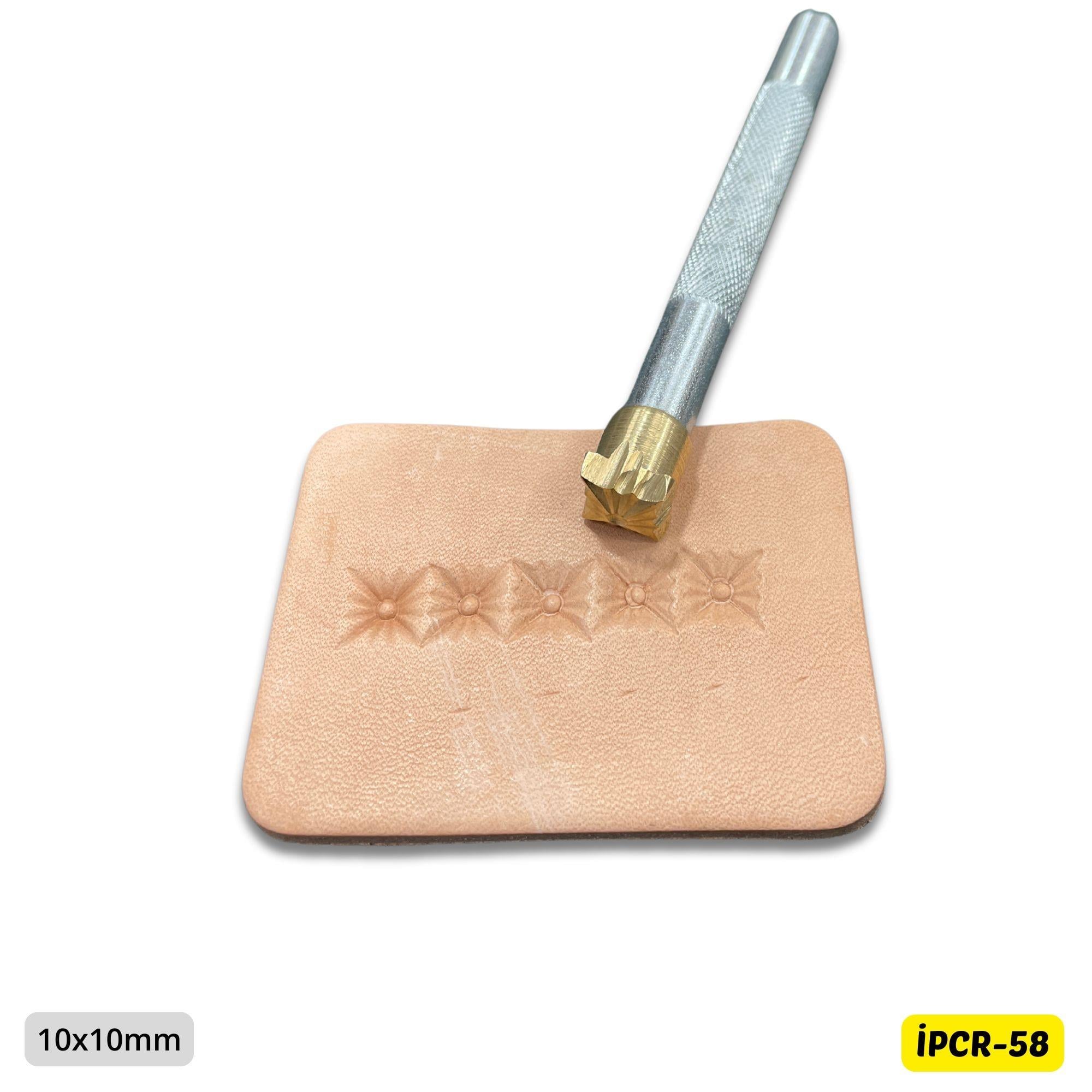 IPCR-58 Craft, Şekilli Deri Baskı Stamp, Deri Hobi El Aleti