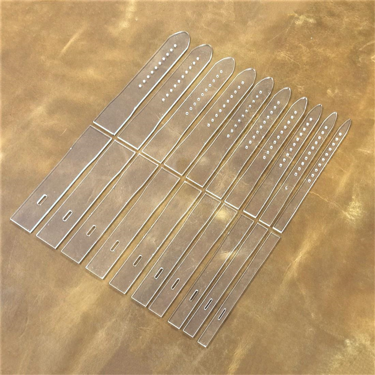 ipekbazaar Hobi Deri Saat Kordonu Şablonu 2 / 20 Parça ib020