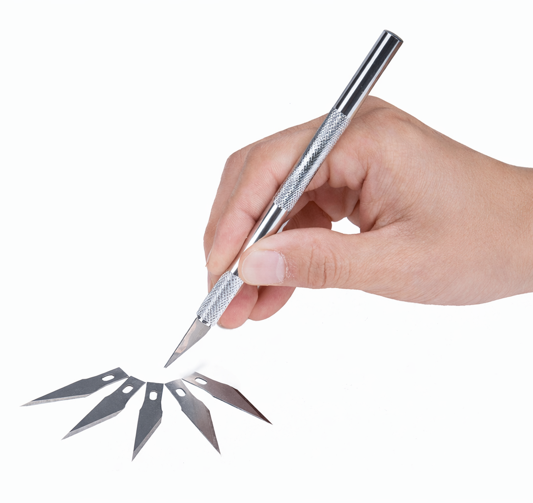 Kretuar Bıçağı ve 5 Adet Yedek Bıçak