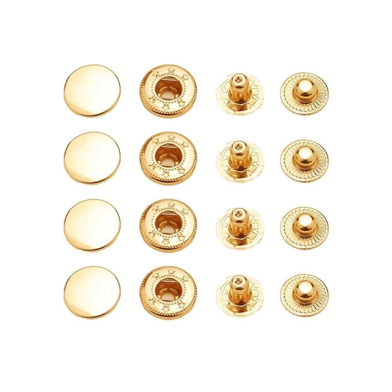 Metal Çıtçıt 54-12.5 mm (25 Takım)