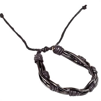 DIY Bileklik Deri İp, 1,5mm x 2 metre Hakiki Deri Bileklik Kolye Aksesuar İpi, Bracelet Leather Rope