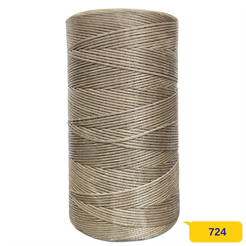 Sim Mumlu İp 0,8mm-500 mt Mumlu İplik Takı Deri Hobi Saraç İpliği Çanta İpi